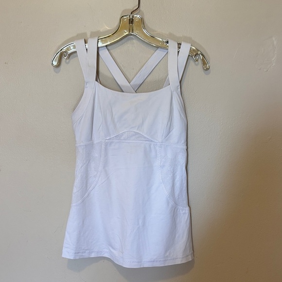 lululemon athletica Tops - Lululemon Athletica White Camisole Top